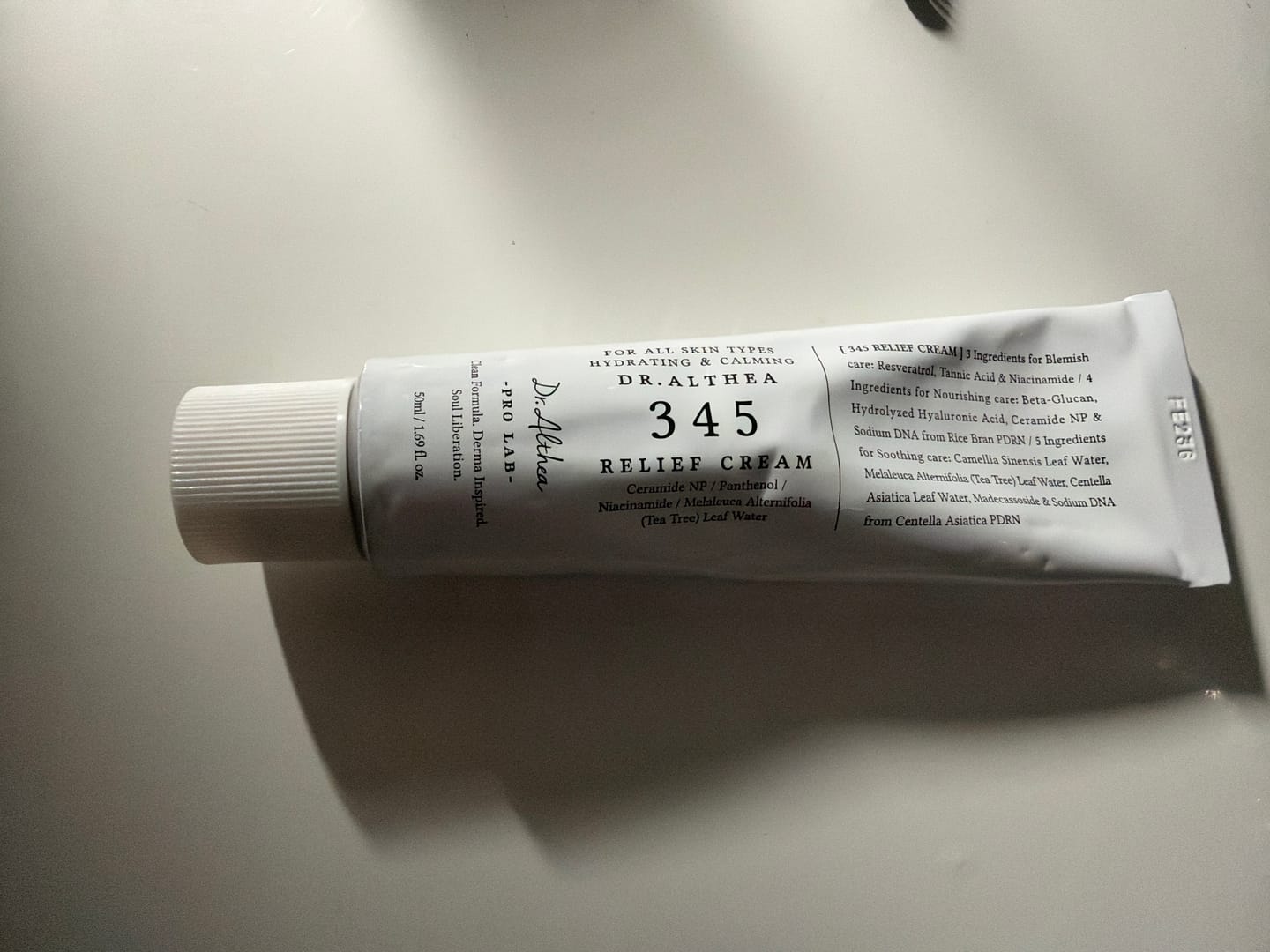 Customer photo review of Nomierinošs krēms ar resveratrolu Dr. Althea 345 Relief Cream
