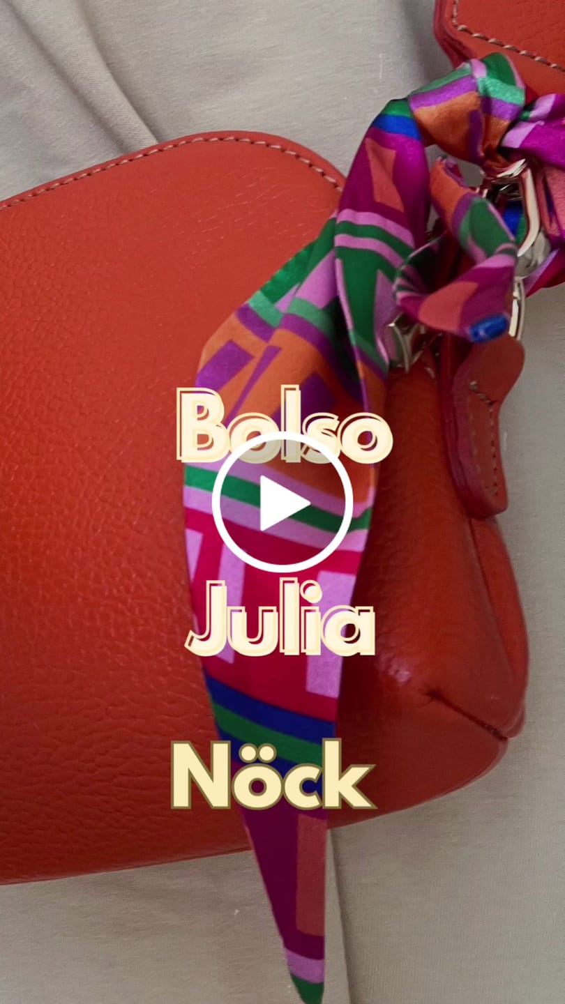 Customer video review of Crossbody Julia Tangerine