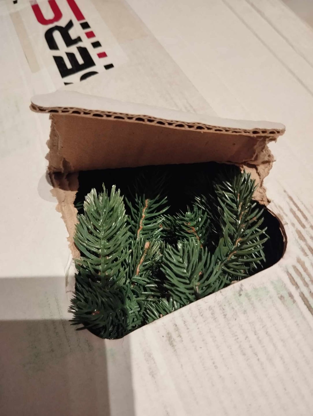 Customer photo review of Brad artificial de Crăciun Alpin, verde, 3D, 210 cm