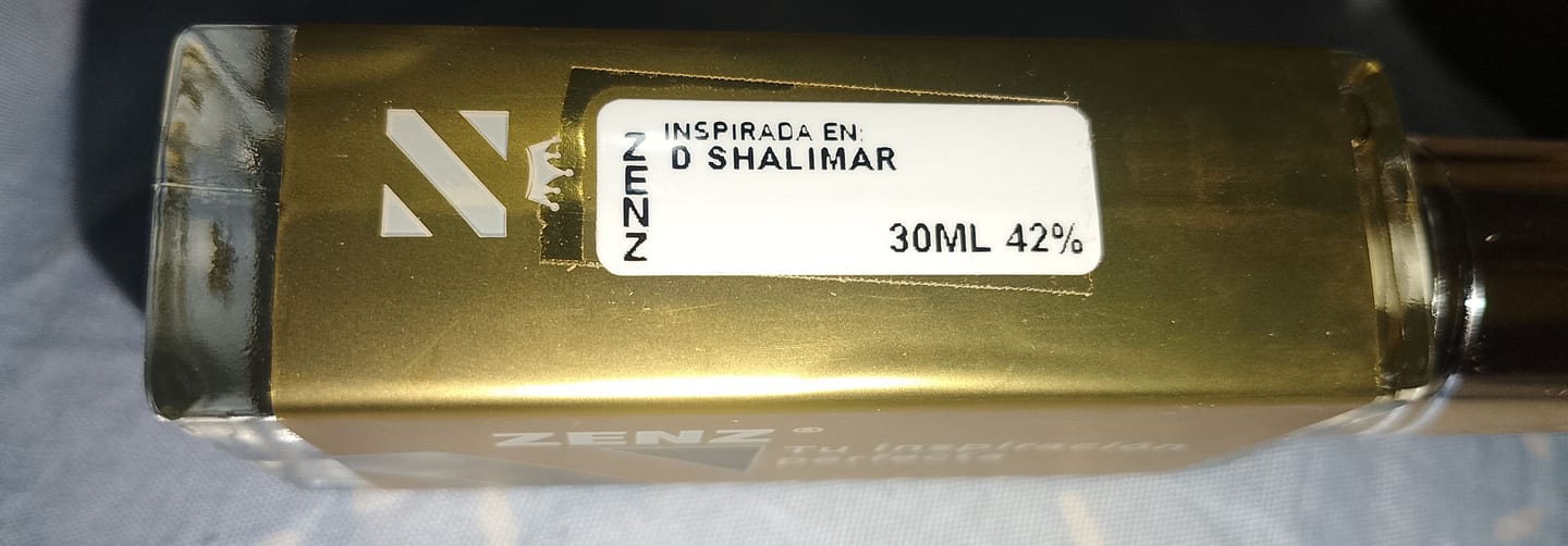 Customer photo review of Perfume Tendencia D SHALIMAR zenz