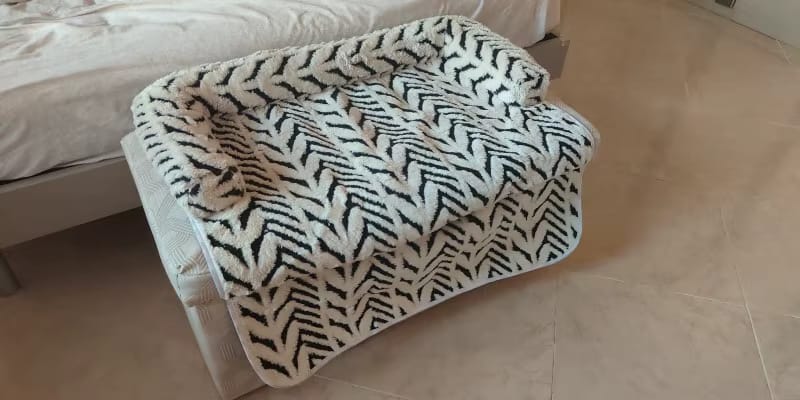 Customer photo review of Couchage protecteur de canapé — Favn