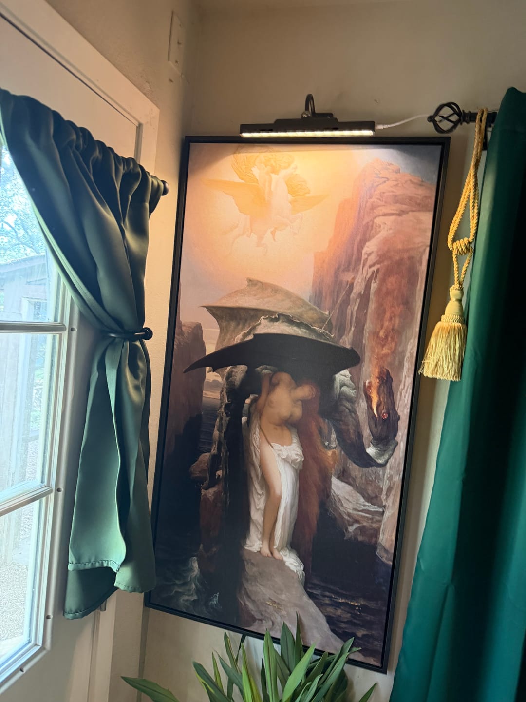 Customer photo review of Perseus and Andromeda, 1891 by Frederic Leighton