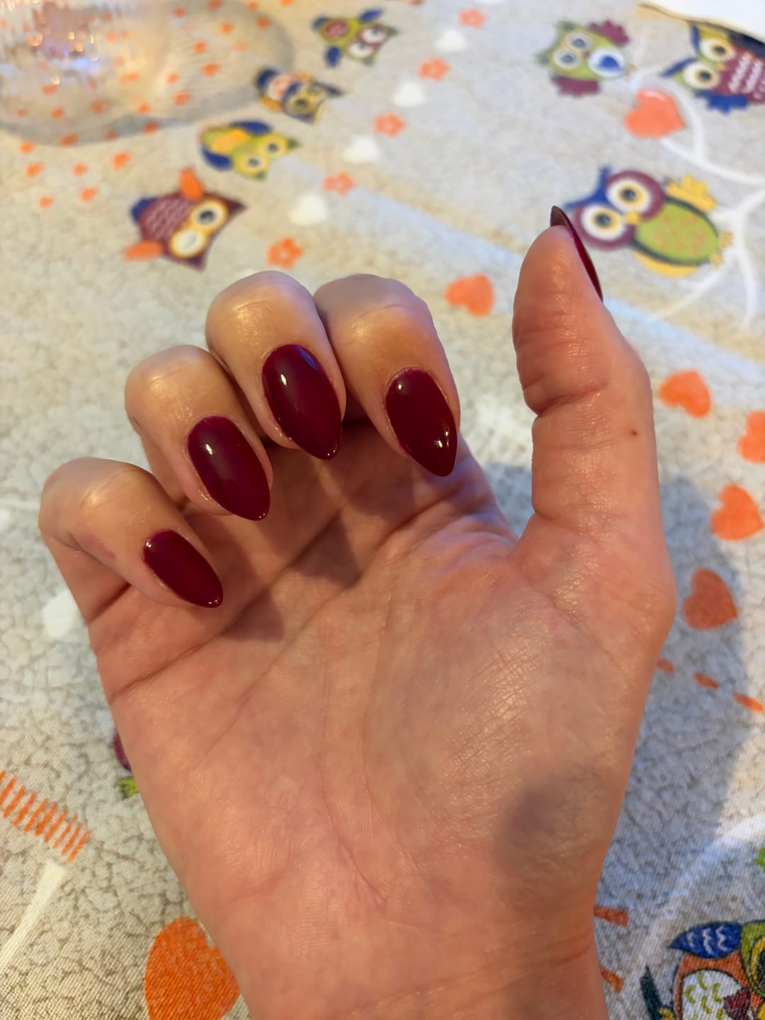 Customer photo review of Smalto Semipermanente LCI -  Corten - Rosso scuro
