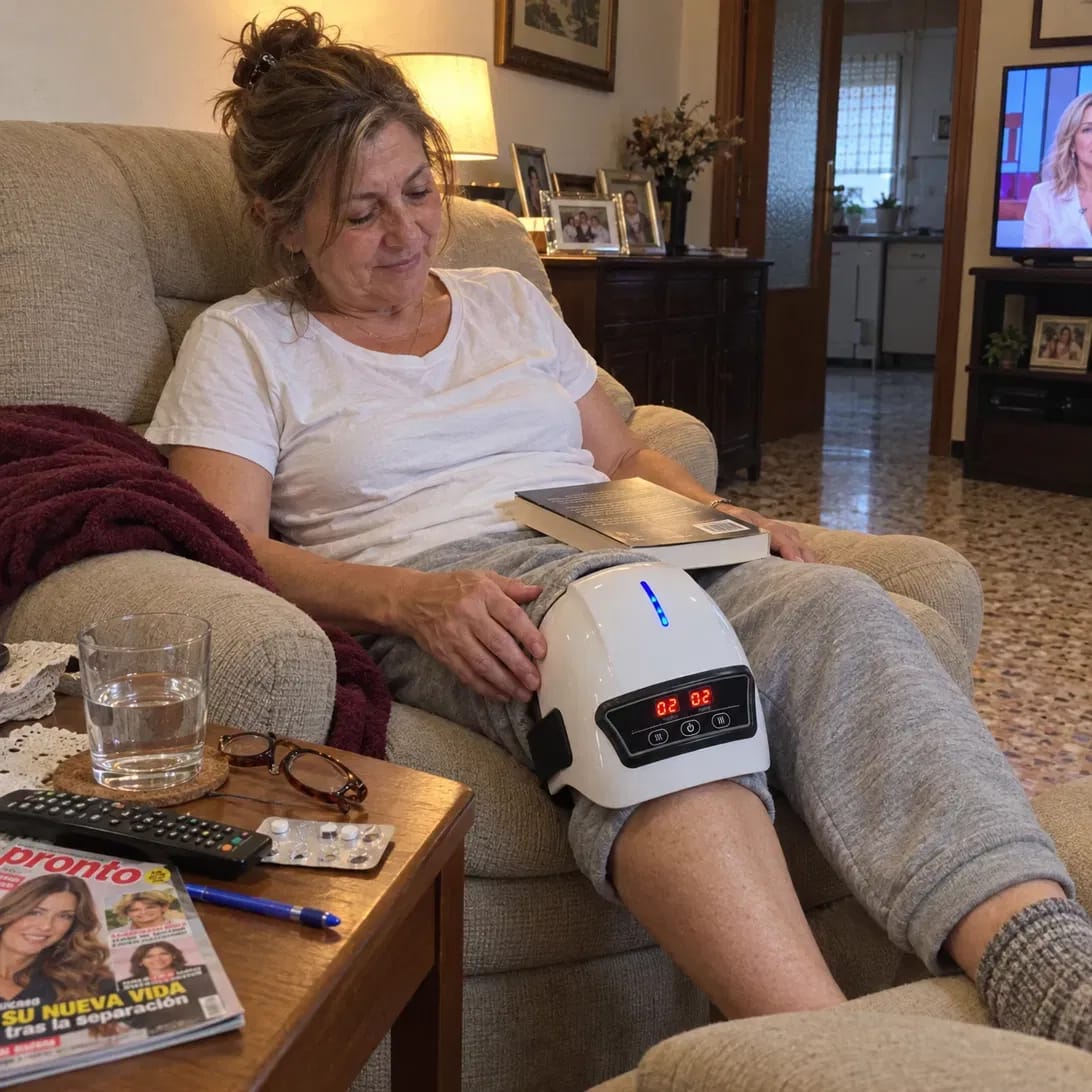 Customer photo review of Masajeador de Rodilla