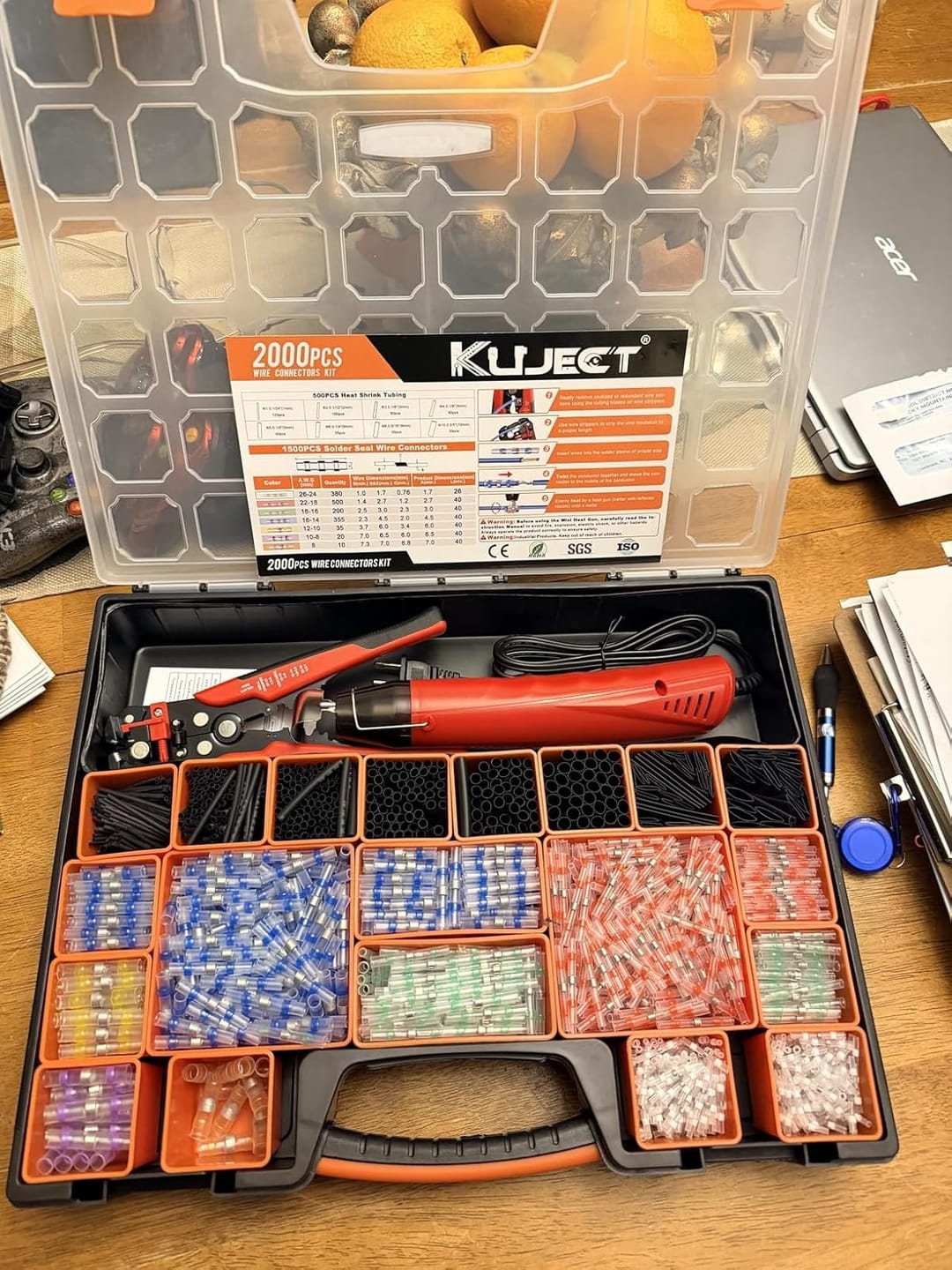 Customer photo review of BOLTHUT™ Solder Seal Wire Connectors — Heat-Shrink, Water-Resistant