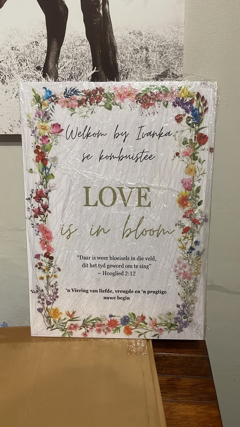 Customer photo review of Welcome Board