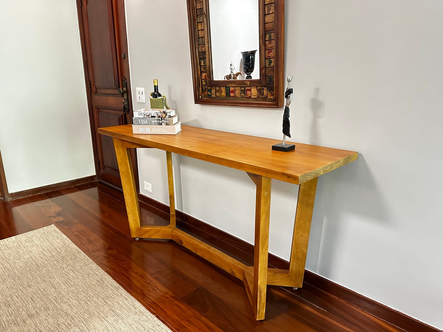 Customer photo review of Aparador Madeira Maciça Campinas