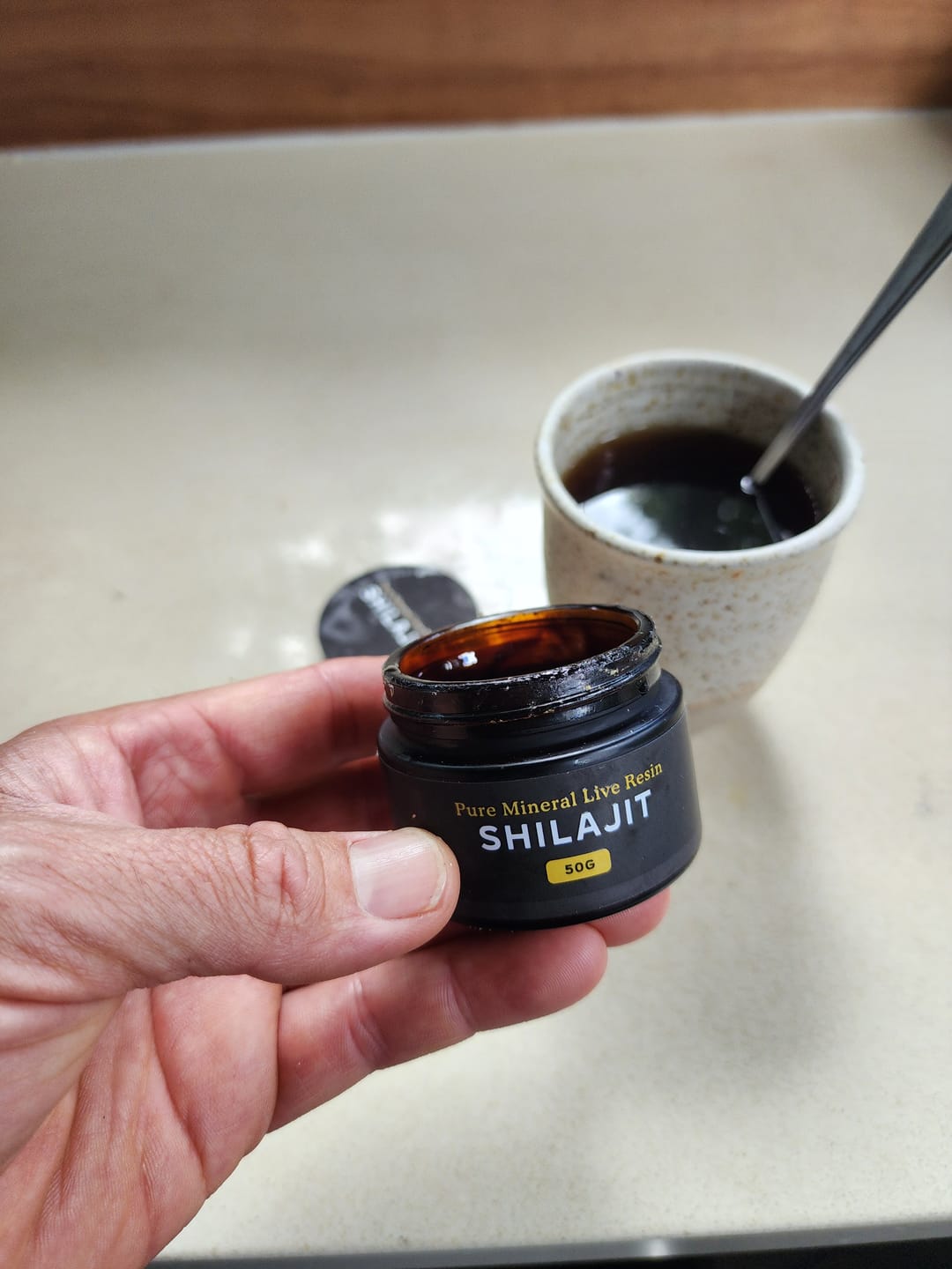 Customer photo review of Shilajit Bundle