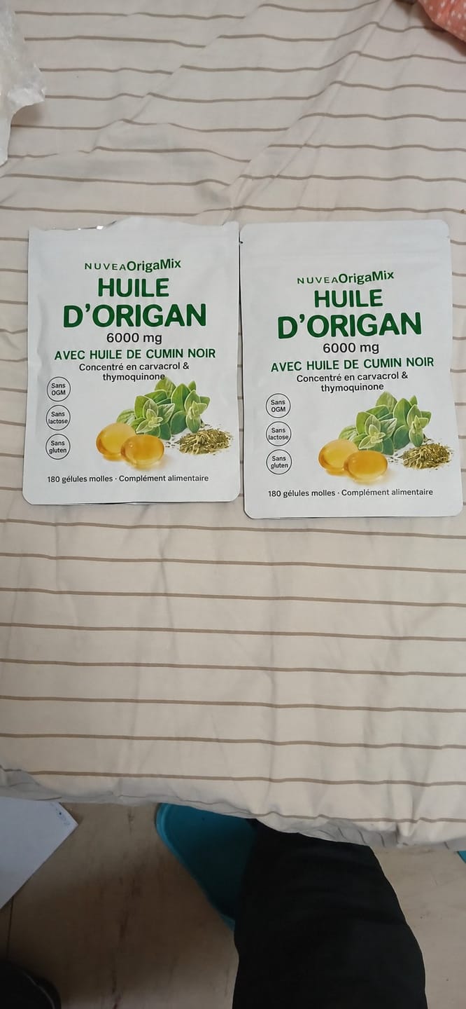 Customer photo review of Gélules OrigaMix – Élimination naturelle des parasites intestinaux
