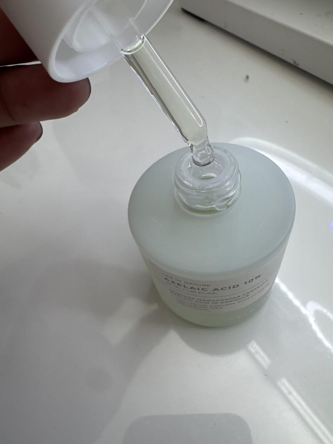 Customer photo review of Azelaic Acid 10 Ampoule