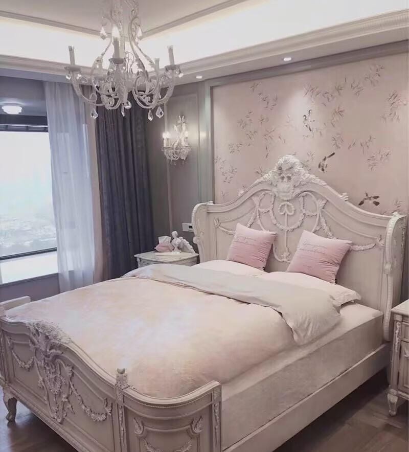 Customer photo review of White Crystal Pendant Light, Candle-Style Chandelier, 40 cm