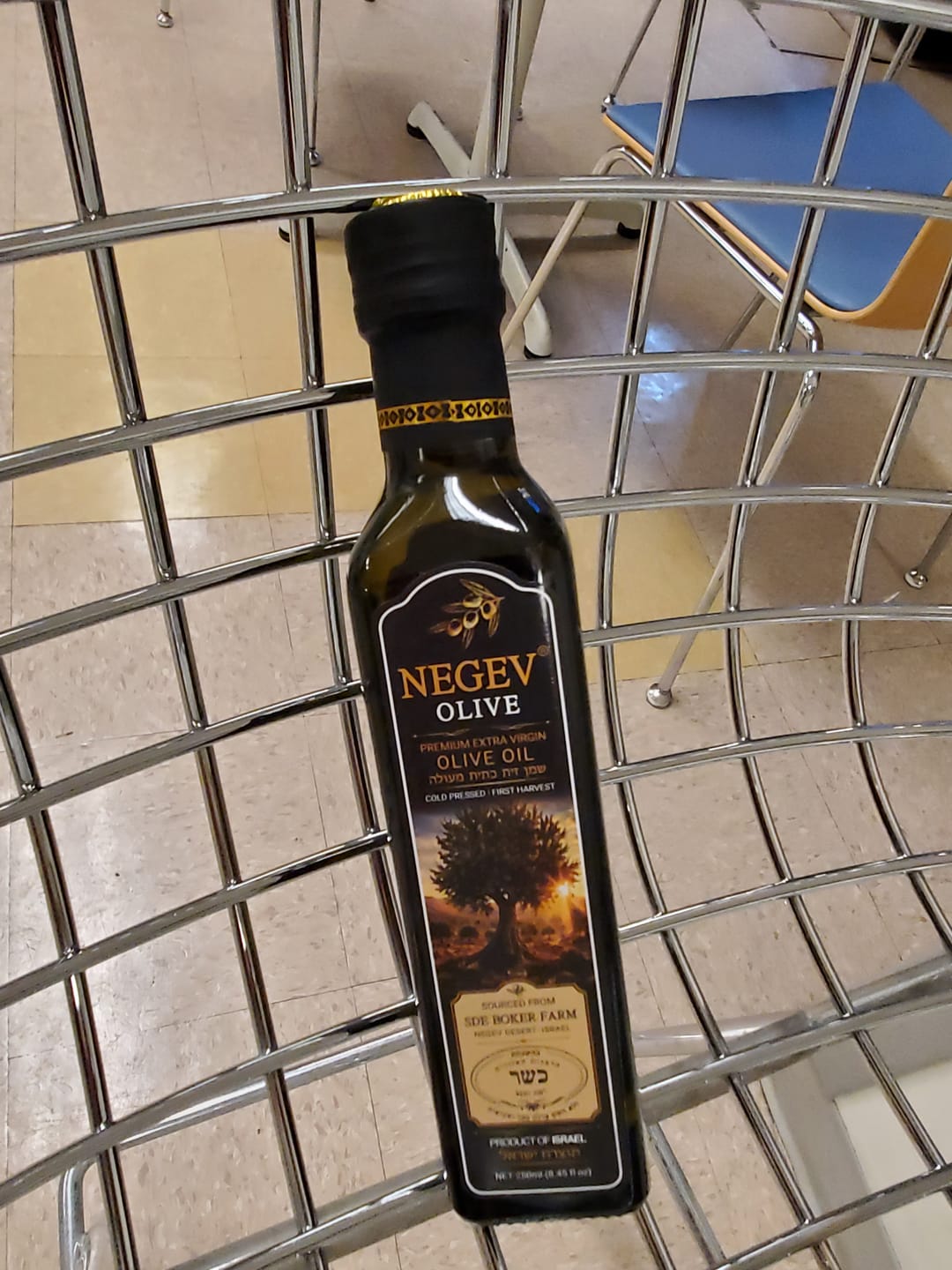 Customer photo review of NEGEV Israeli Extra Virgin Olive Oil כשר