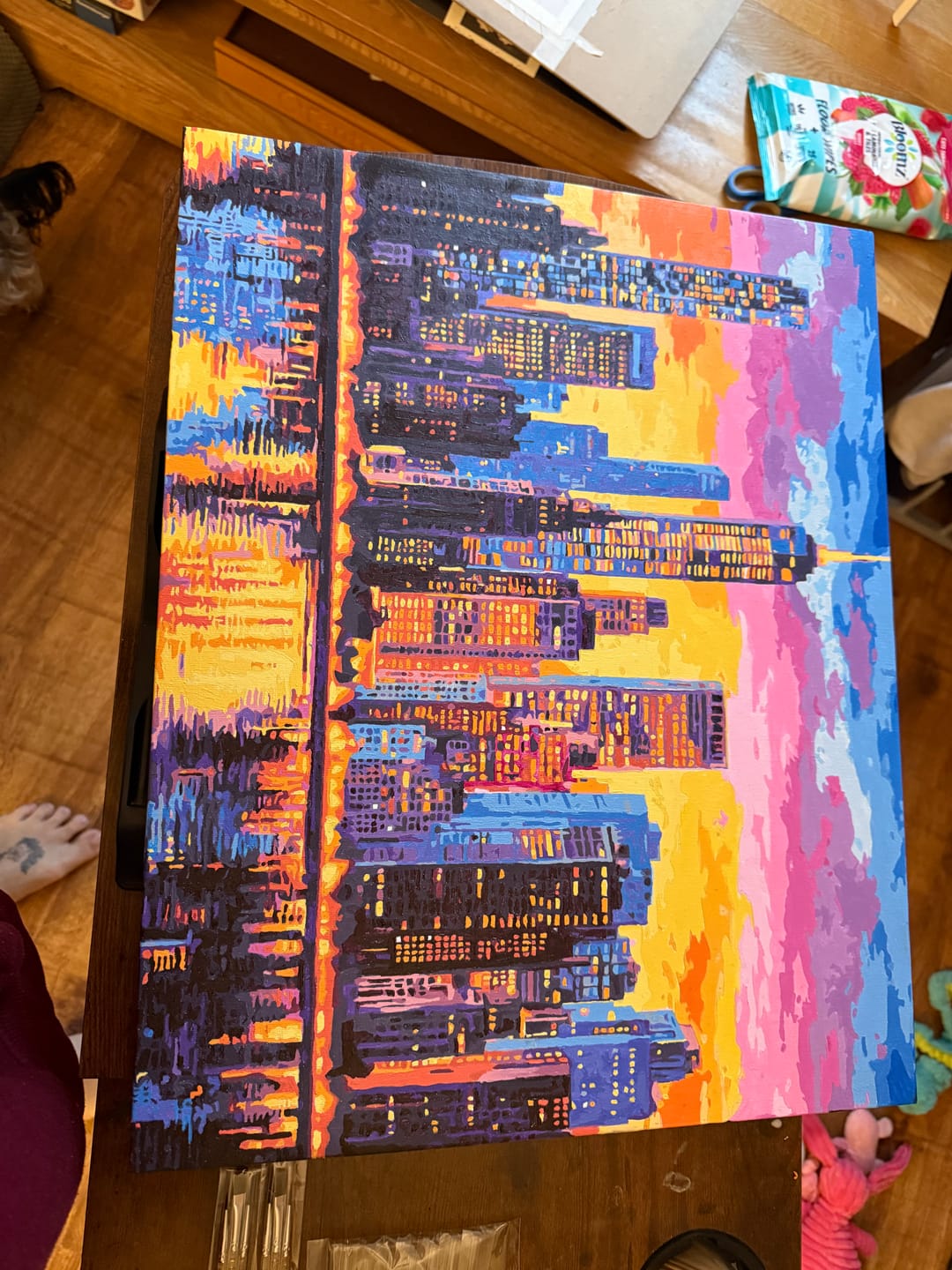 Customer photo review of Vivid City Colors