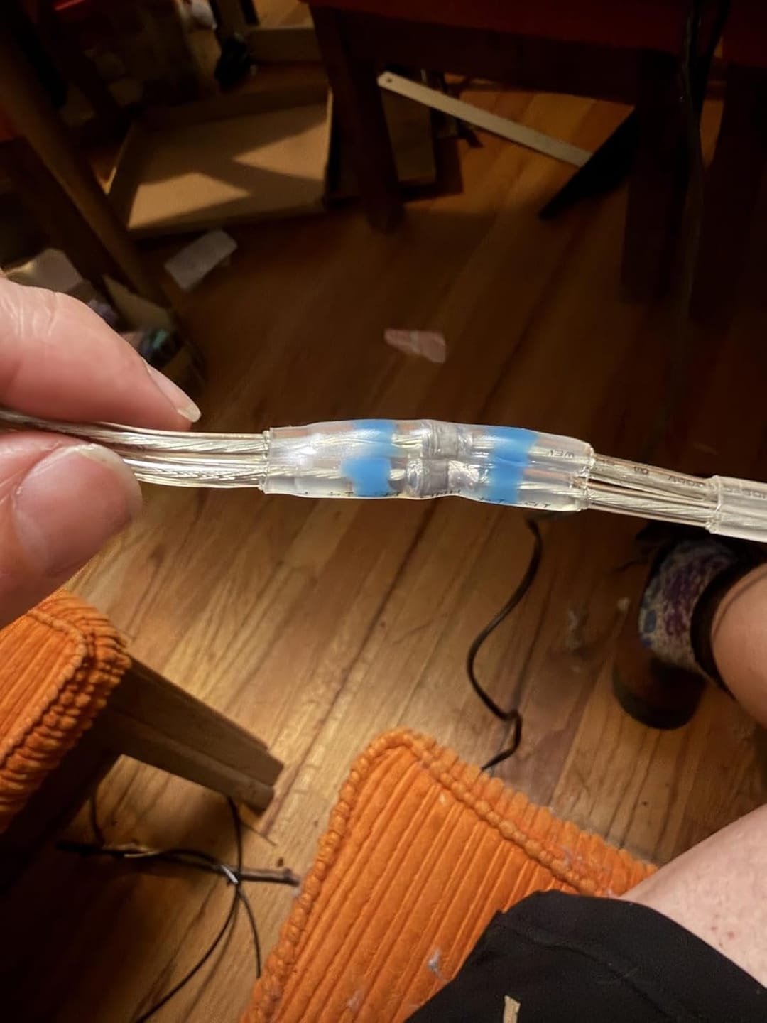 Customer photo review of BOLTHUT™ Solder Seal Wire Connectors — Heat-Shrink, Water-Resistant