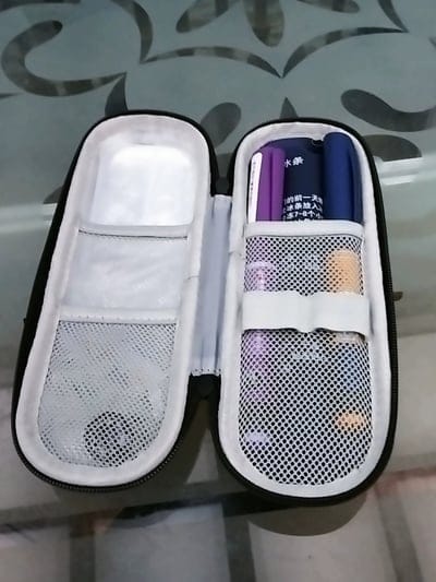 Customer photo review of Derece göstergeli insülün ve iğne taşıma çantası