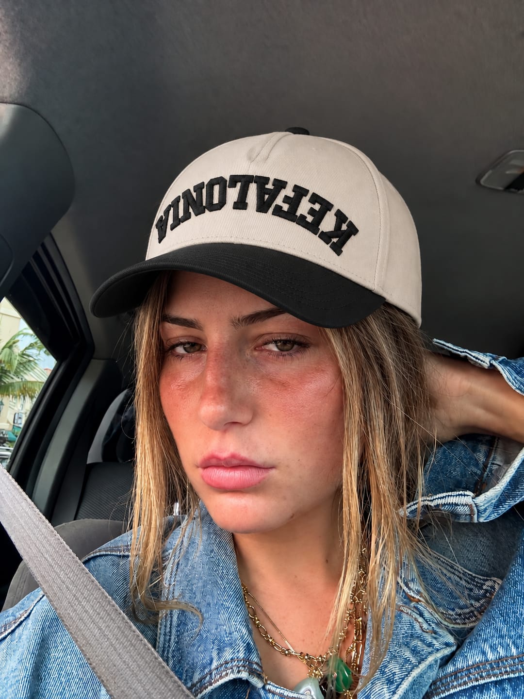 Customer photo review of Custom Snapback Hat - Personalized Upside Down Snapback Hat