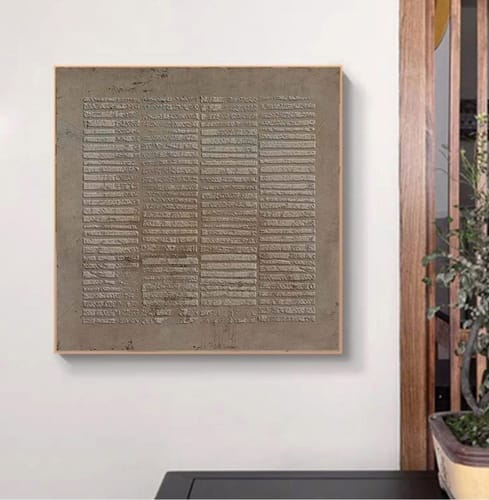 Customer photo review of Wabi-Sabi Wall Art#TX012