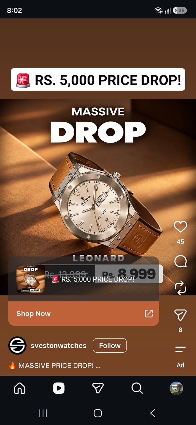 Customer photo review of Leonard  | 46mm