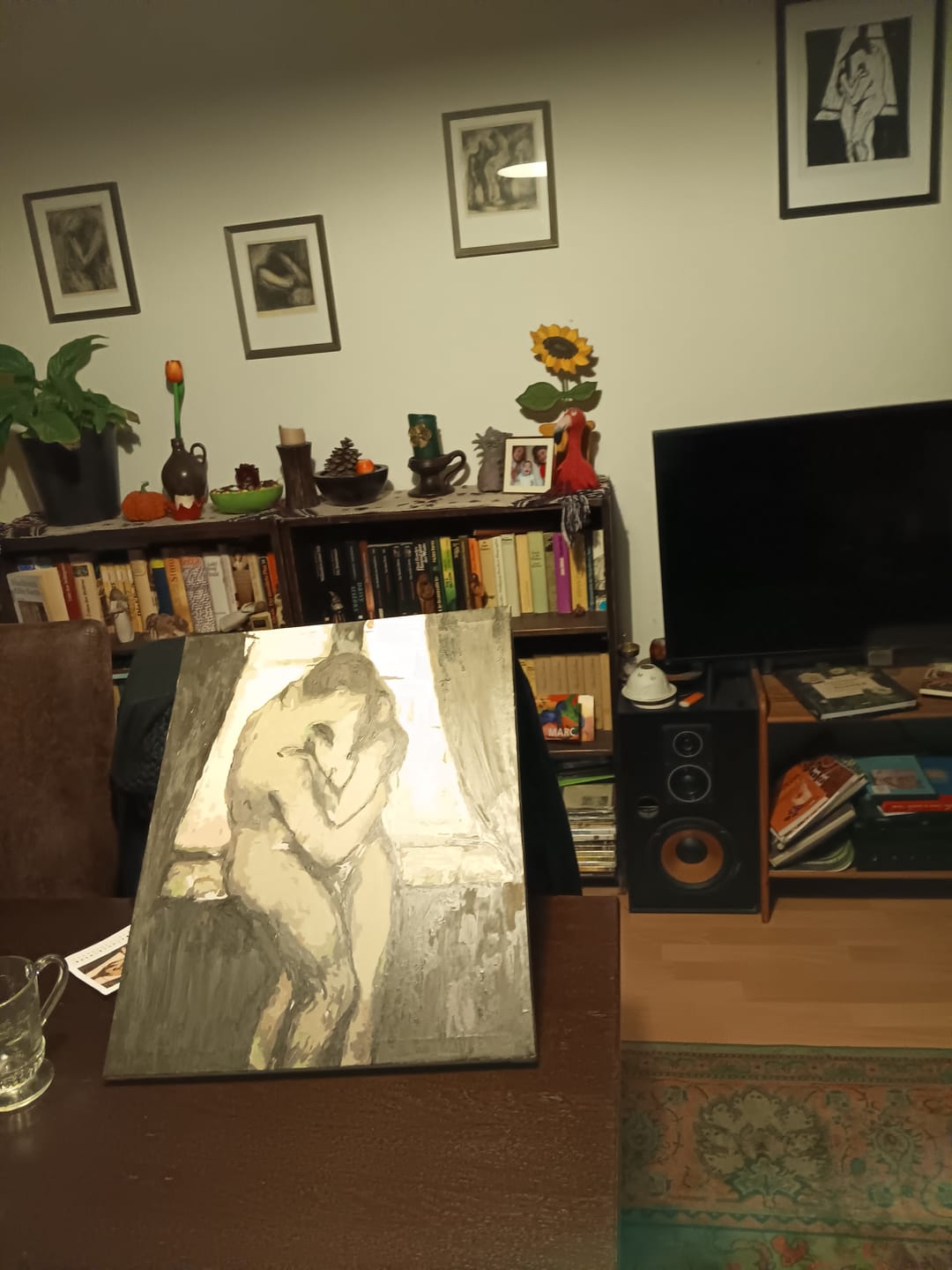 Customer photo review of Malen nach Zahlen - The Kiss - Edvard Munch