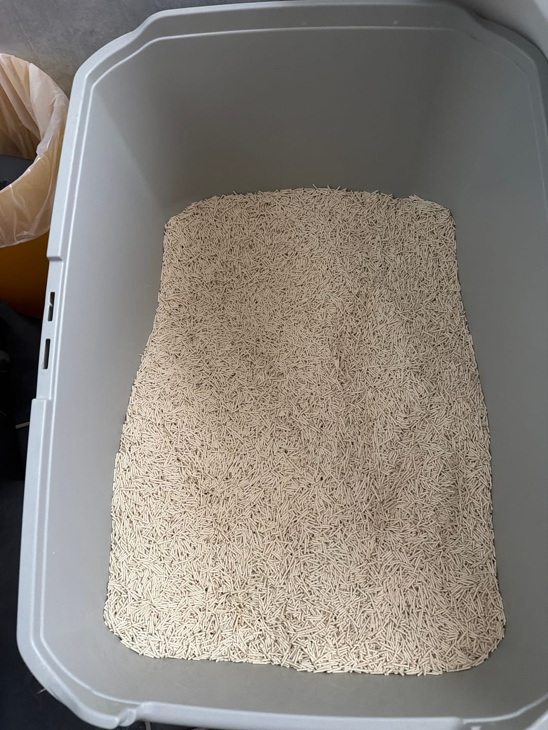 Customer photo review of Naturreines Katzenstreu