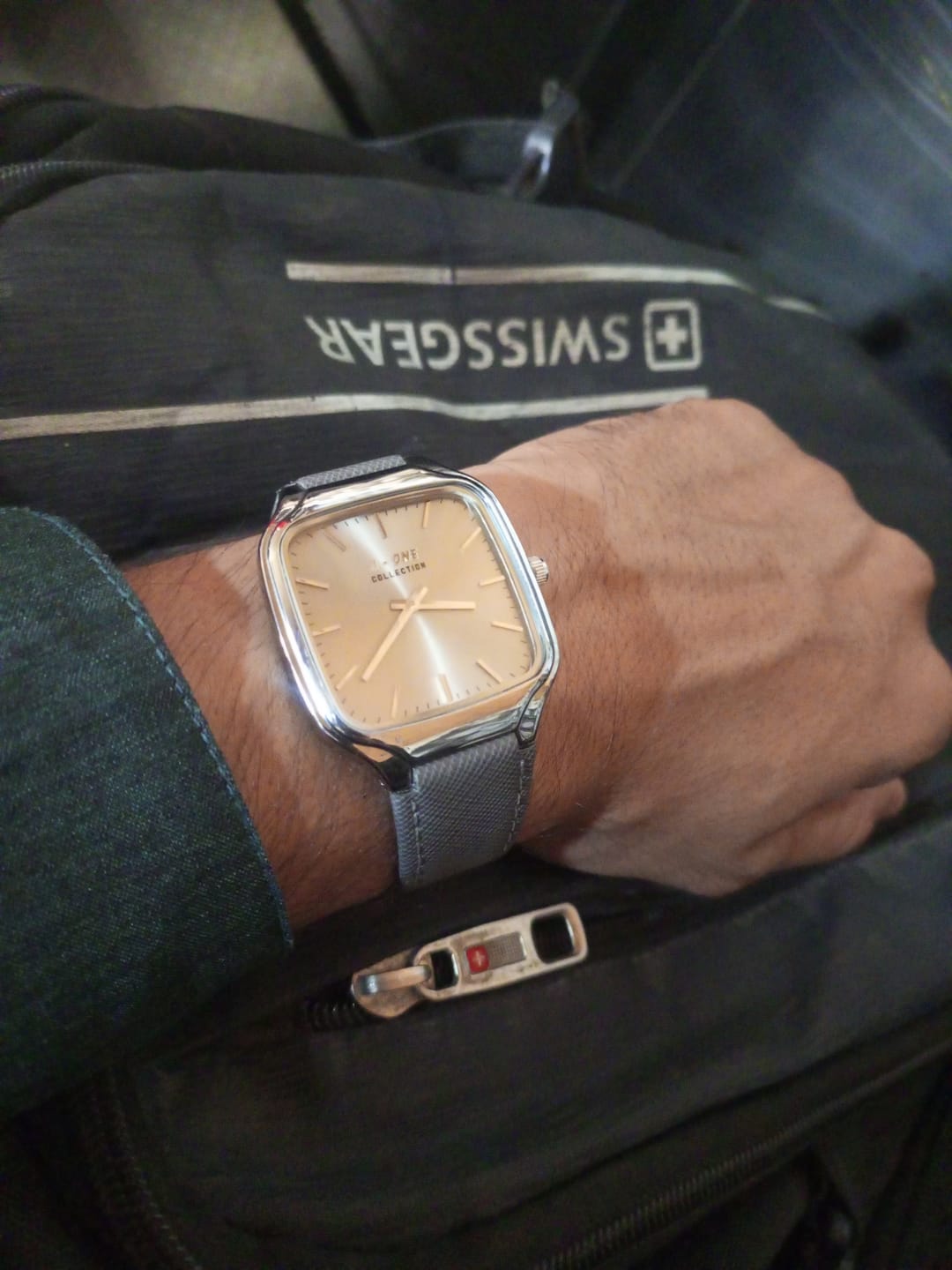 Customer photo review of Men's Urban Square Watch