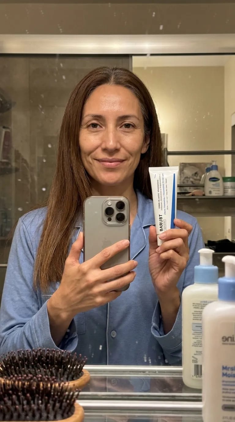 Customer photo review of Barubt — Dile adiós a tus manchas y elimínalas desde la raíz.
