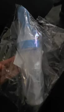 Customer photo review of Pekeyum™ · Biberón Cuchara de Silicona para Bebé | Papillas Sin Manchas