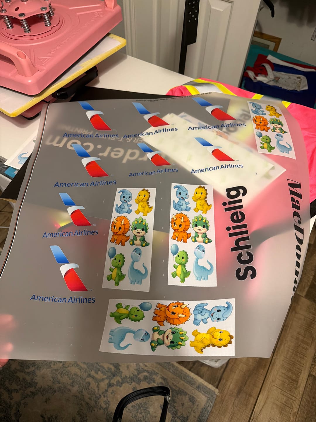 Customer photo review of Gang Sheet (Builder)