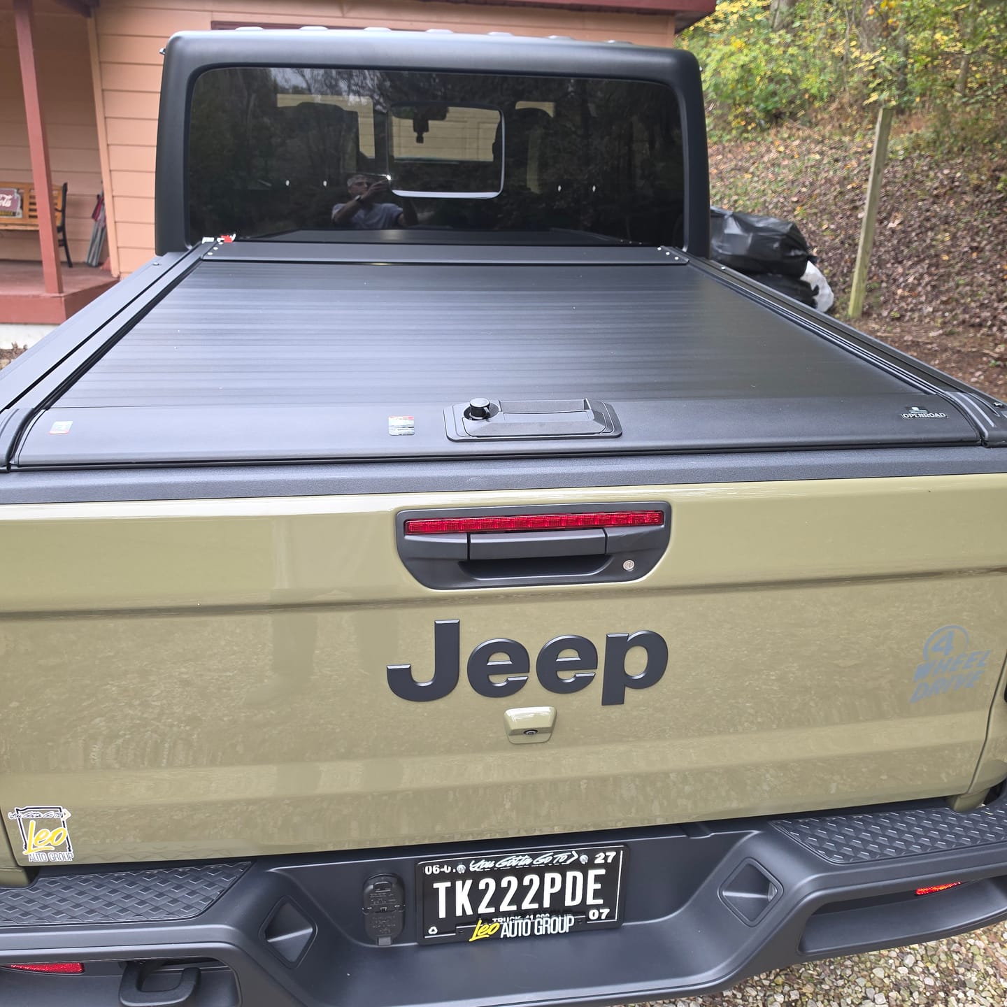 Customer photo review of OPENROAD Aluminum Retractable Tonneau Cover