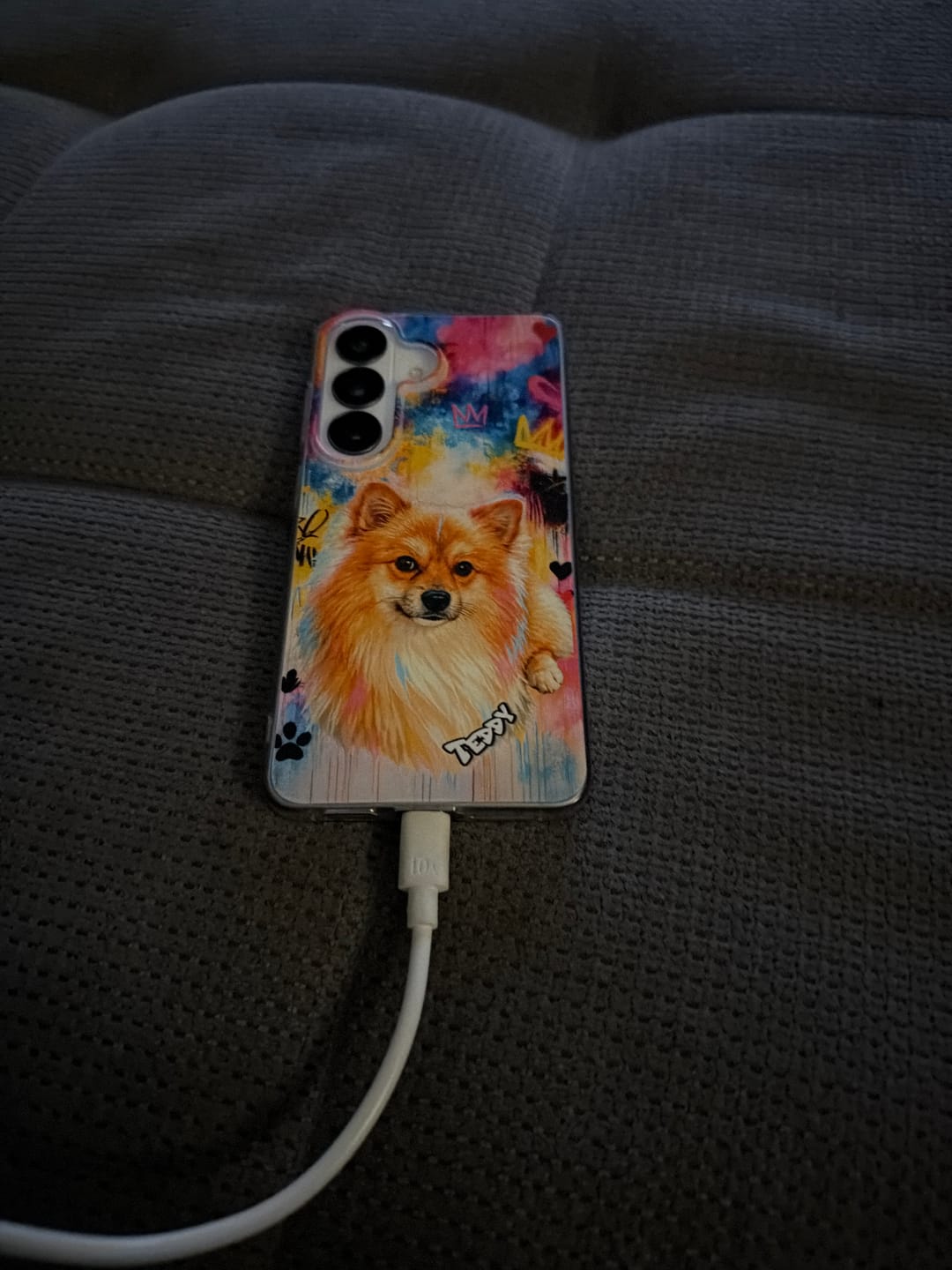 Customer photo review of Personalisierte Handyhülle - Graffiti
