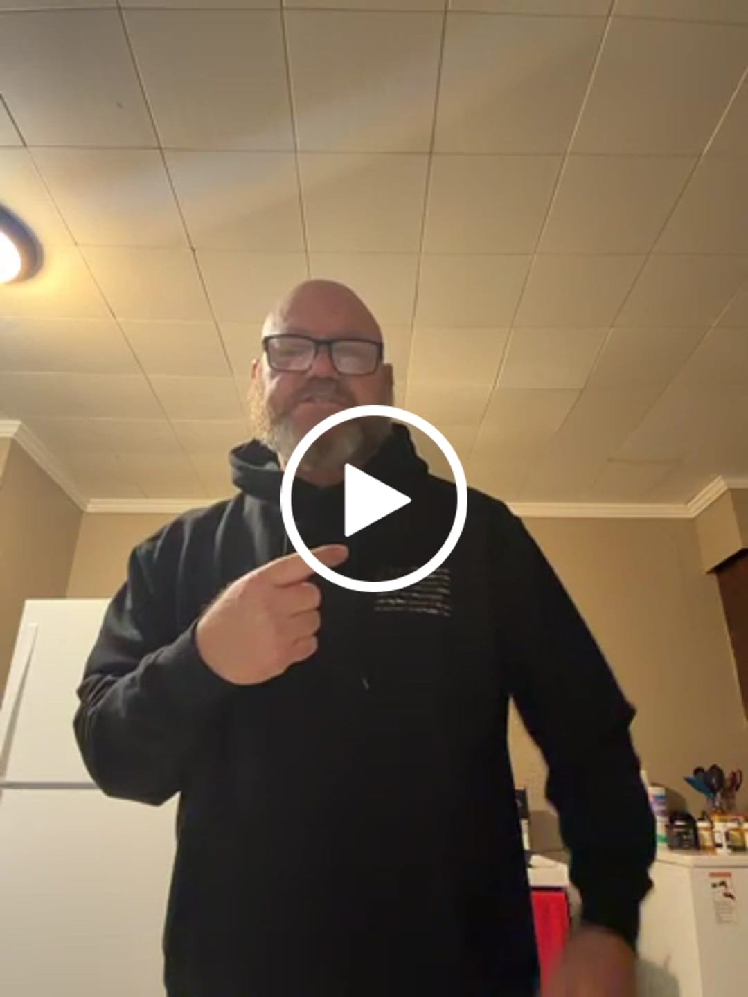 Customer video review of Camouflage Flag Hoodie