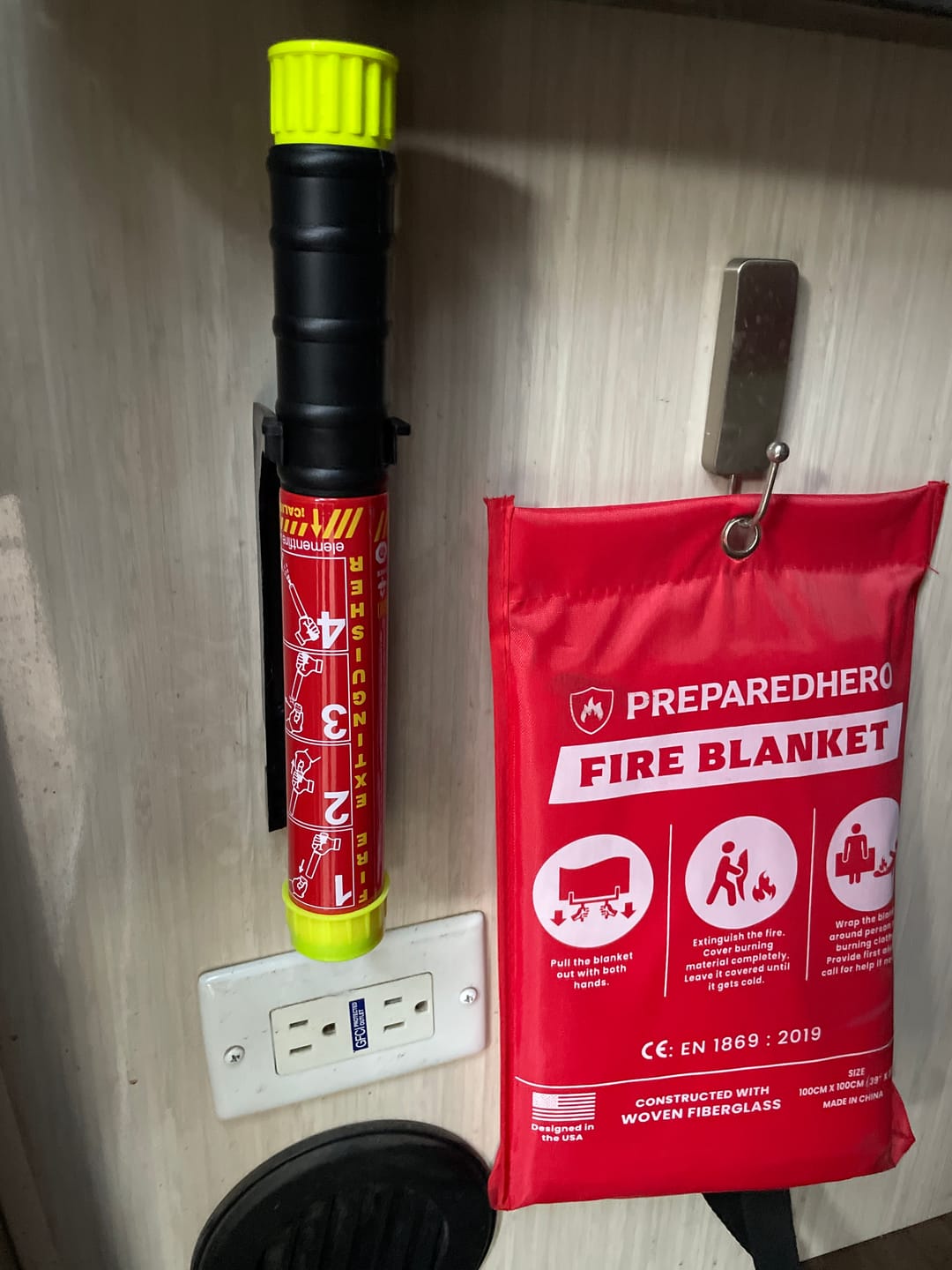 Customer photo review of ELEMENT Fire Extinguisher