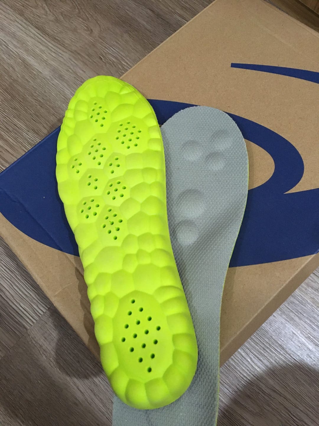 Customer photo review of Plantillas Solane® – Juega más tiempo, sin dolor