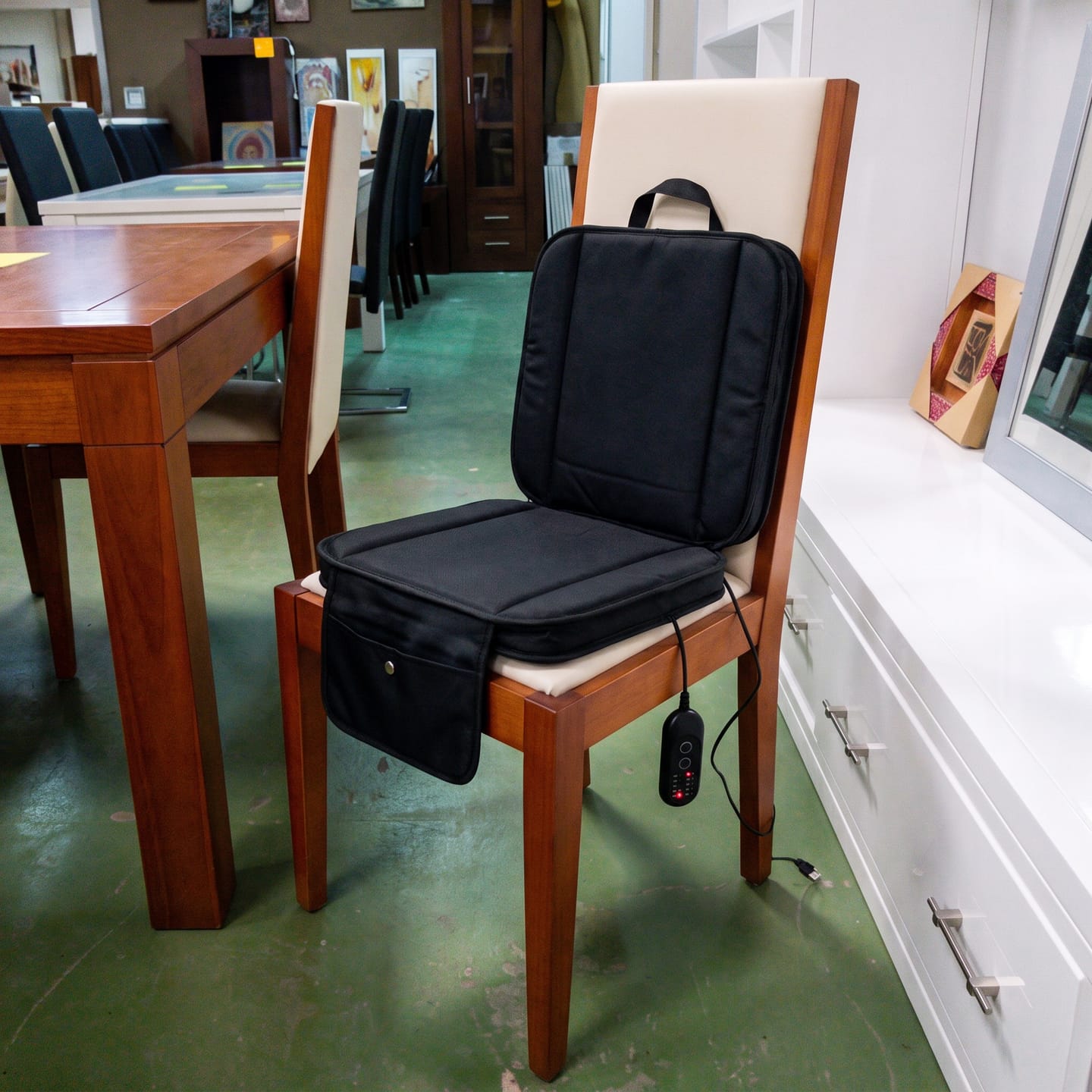 Customer photo review of Asiento Térmico Plegable
