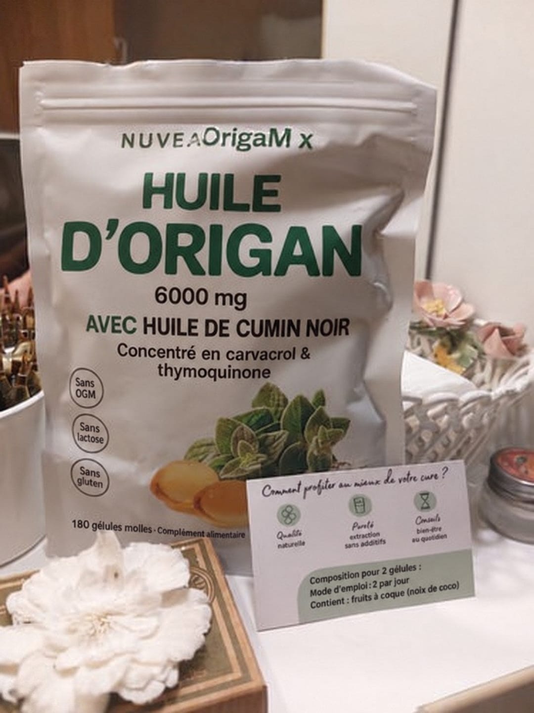 Customer photo review of Gélules OrigaMix – Élimination naturelle des parasites intestinaux, ballonnements et fatigue chronique