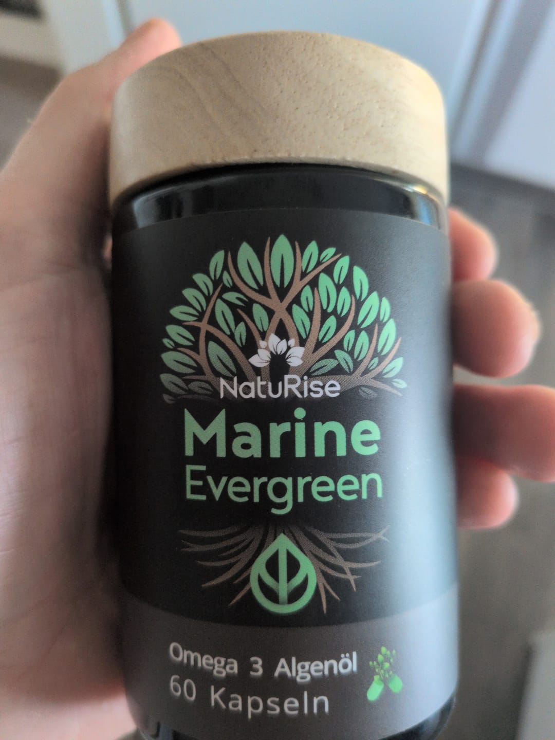 Customer photo review of Omega 3 Algenöl Kapseln