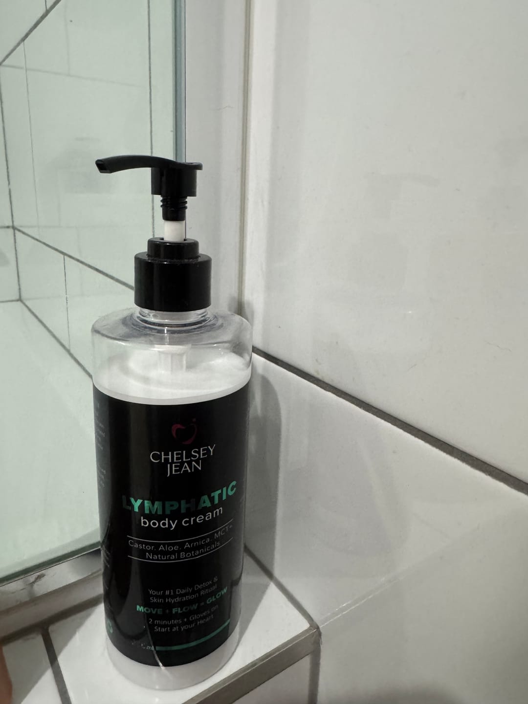 Customer photo review of ‍500ml Lymphatic Cream (100% off)