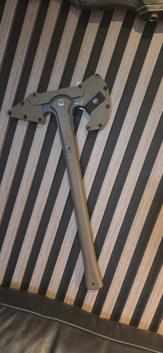 Customer photo review of Cold Steel Trench Hawk Tomahawk