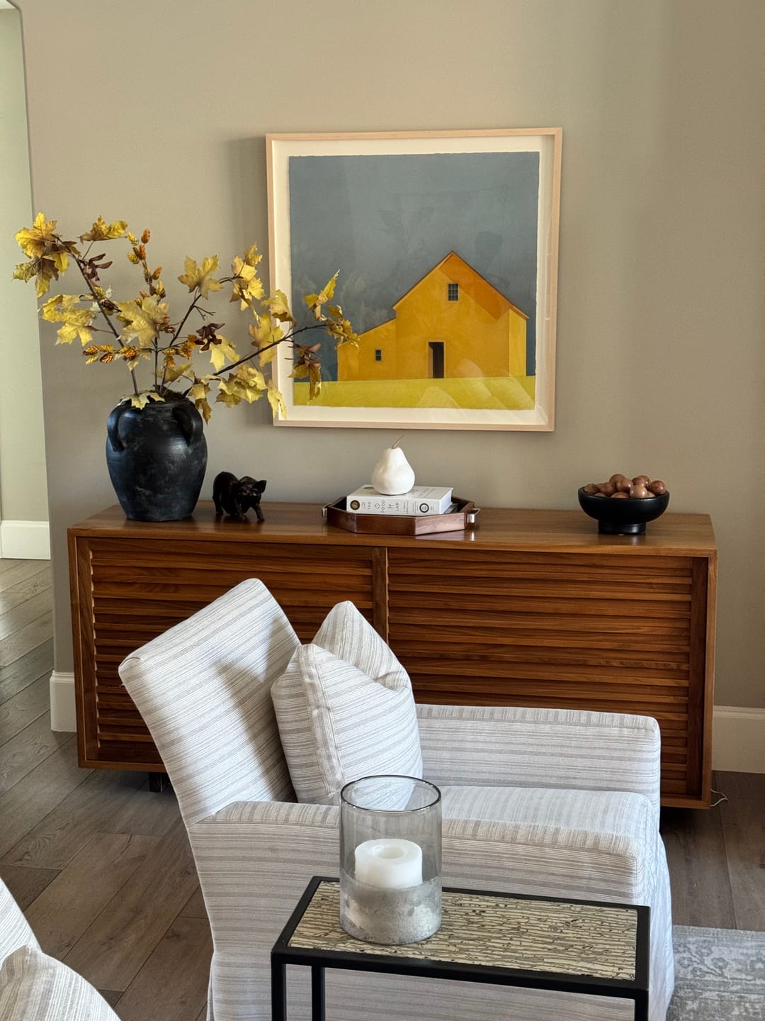 Customer photo review of Crafted Autumn Leaves Stem Collection