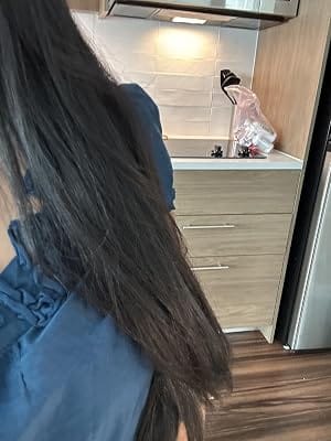 Customer photo review of Virgin Hair Flat Silk Weft Hair Extensions High Quality Jet Black #1