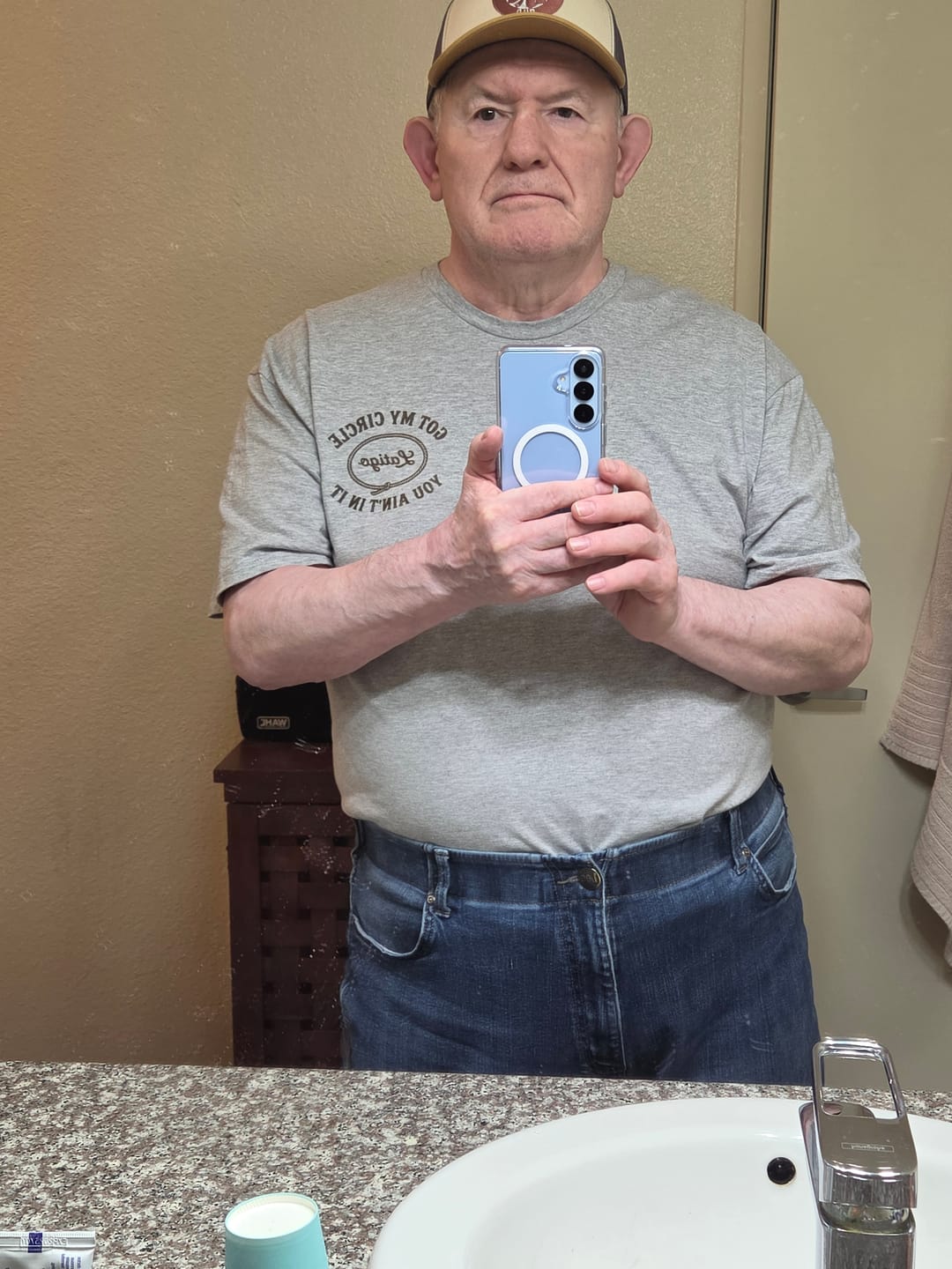Customer photo review of Got My Circle Tee