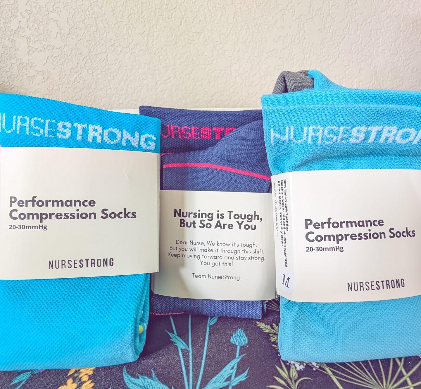Customer photo review of NurseStrong Performance Compression Socks