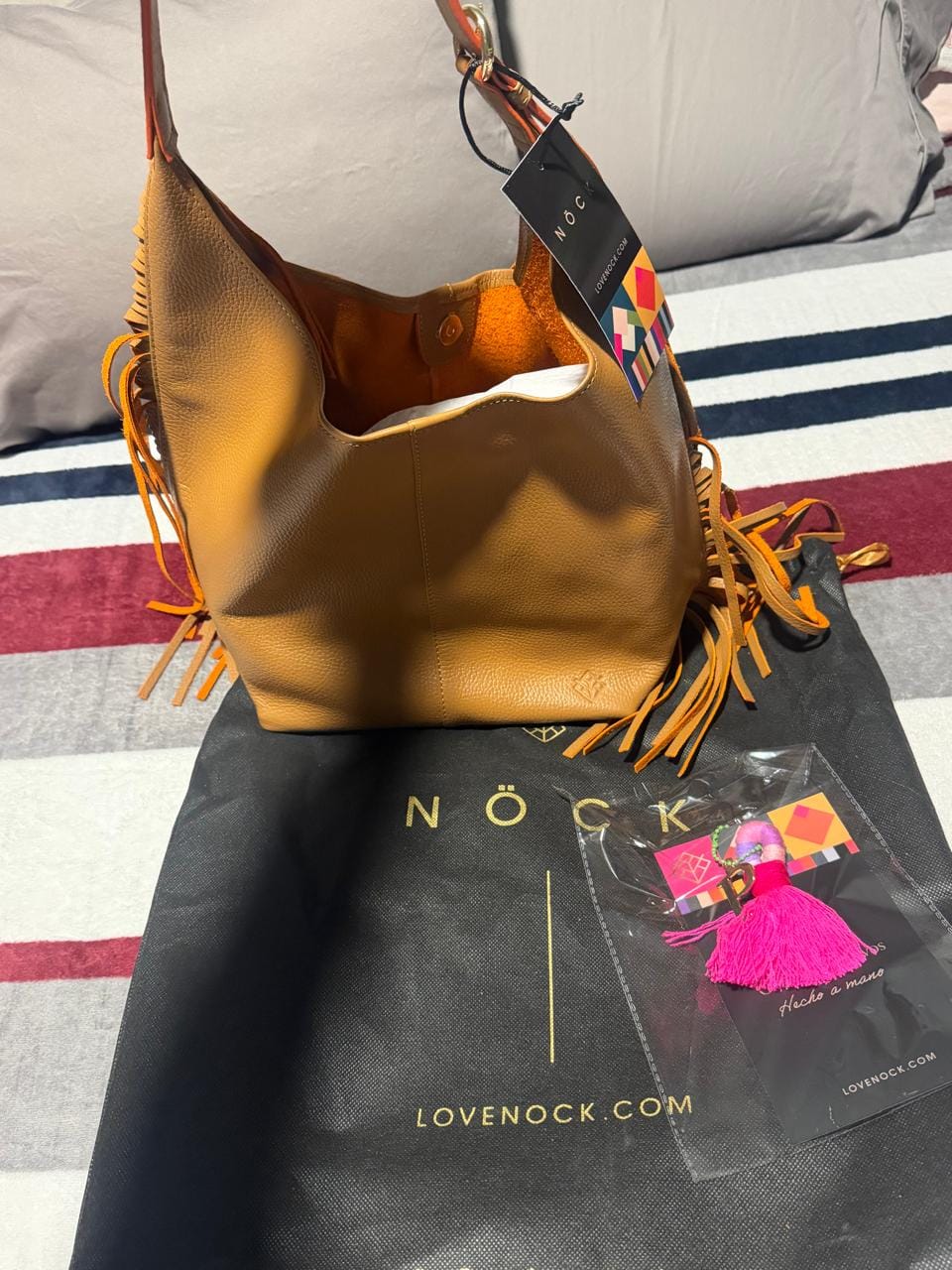 Customer photo review of Boho Miel Flecos