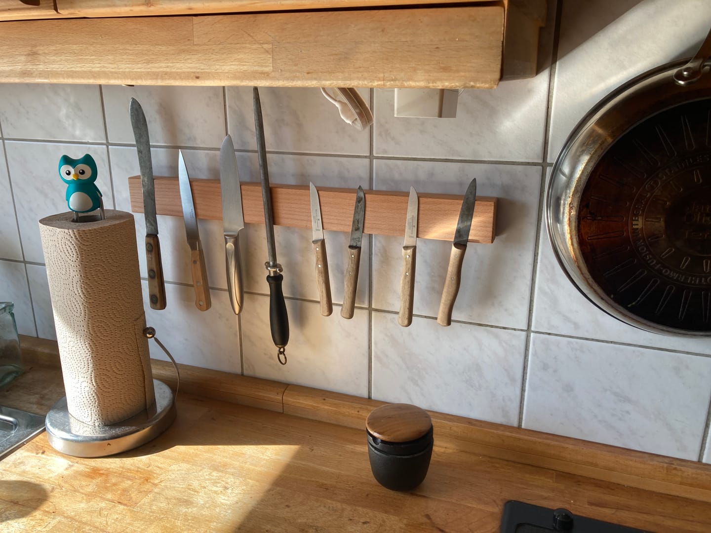 Customer photo review of Magnet Messerleiste CULTRO aus Holz