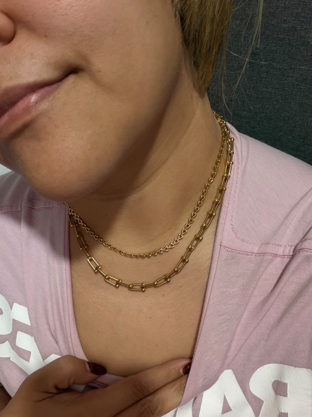 Customer photo review of Collar Tifany