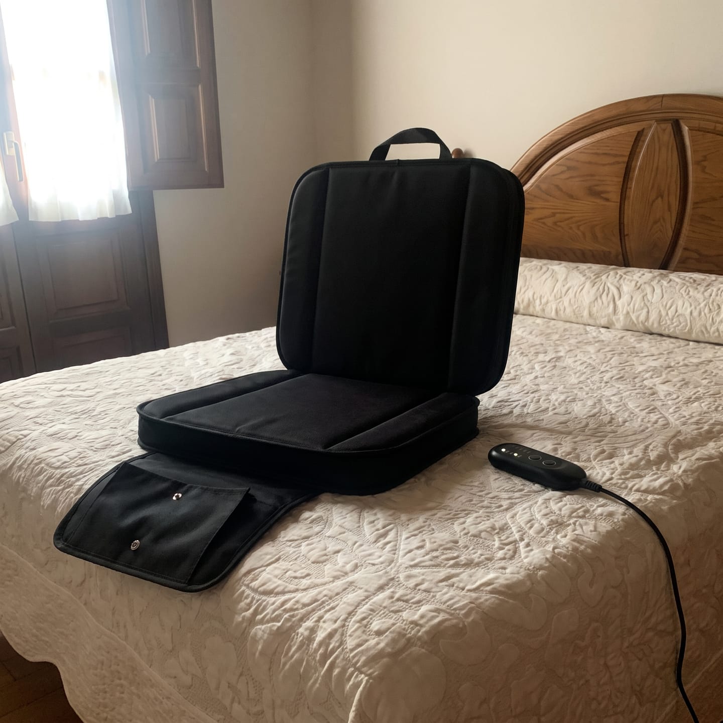 Customer photo review of Asiento Térmico Plegable