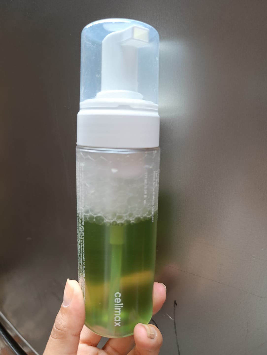 Customer photo review of The Real Noni Acne Bubble Cleanser