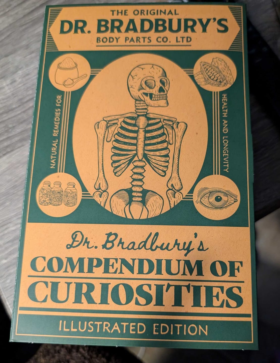 Customer photo review of 13 Days of Halloween 'Dr Bradbury's Compendium of Curiosities'