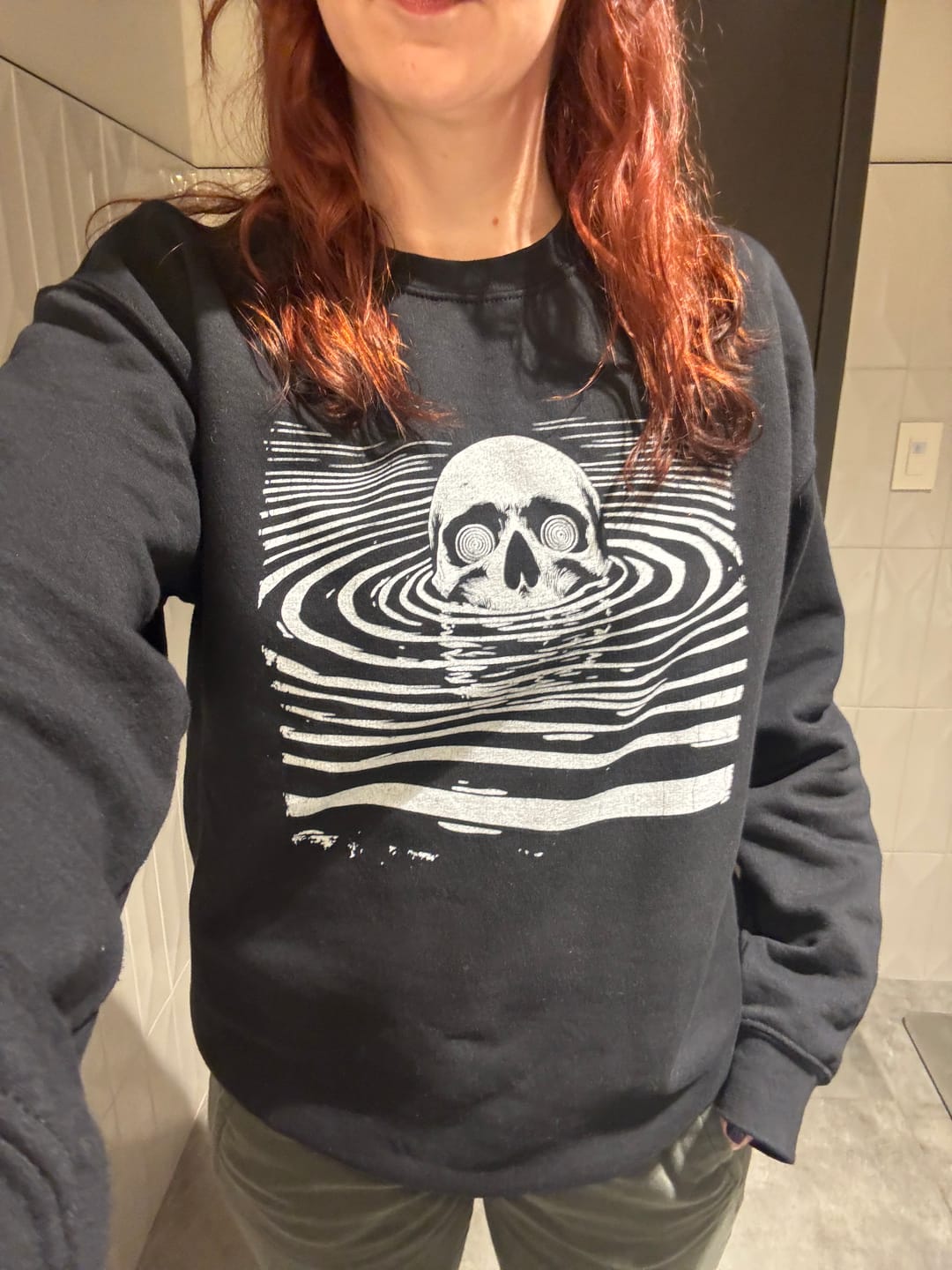Customer photo review of Sinking Feeling Sweatshirt