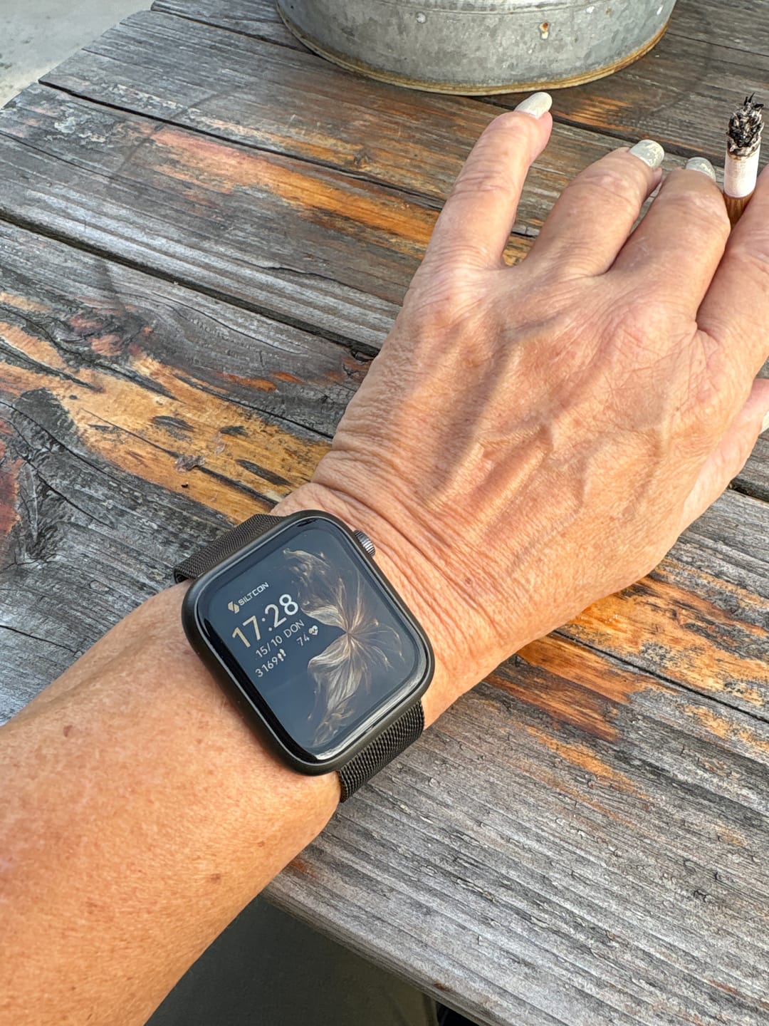 Customer photo review of Siltcon Seréa Smartwatch Dames - Zwart